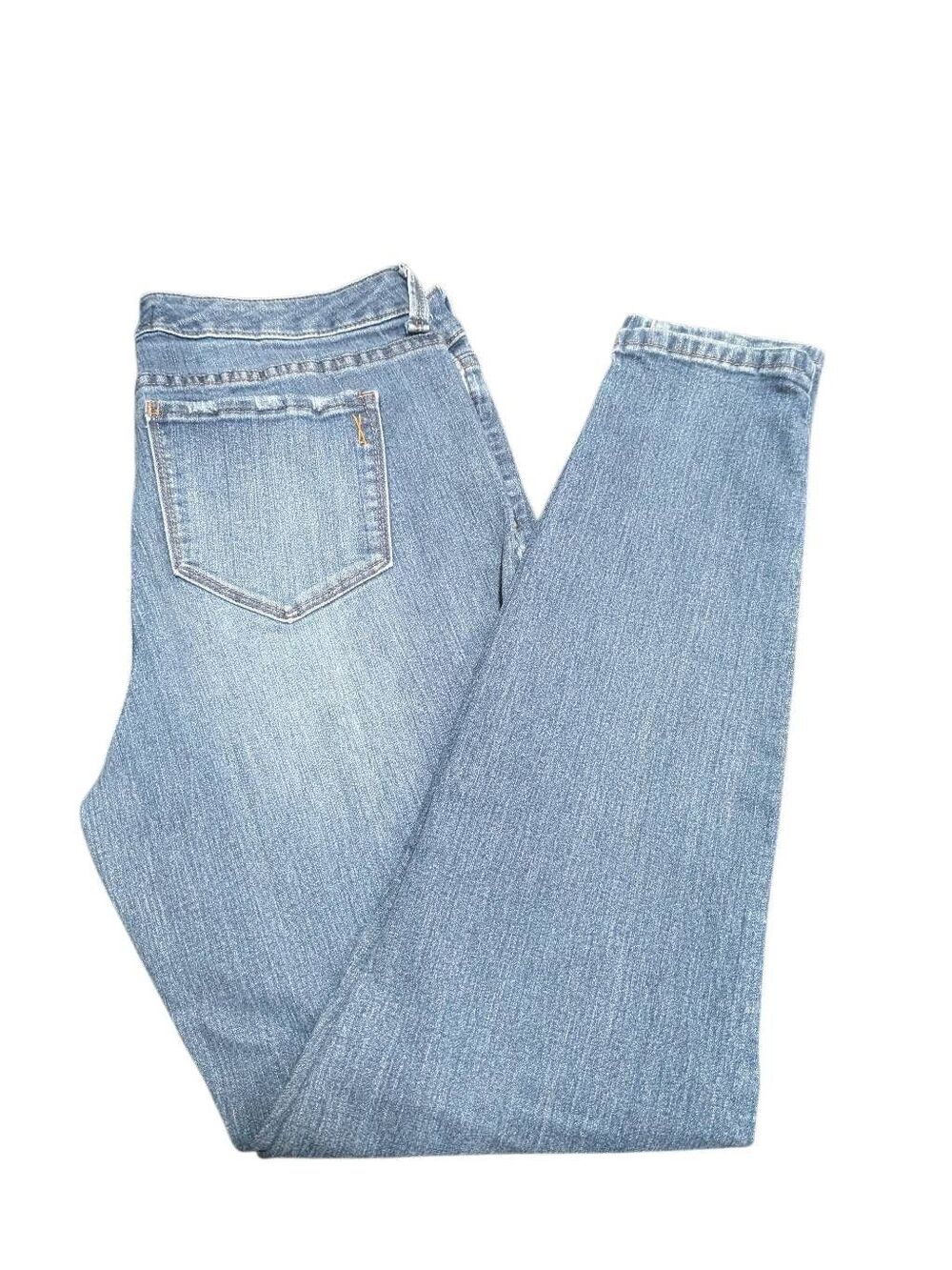 Vintage America Blues Jeans Womens 8/29 Boyfriend Light Blue Stretch Denim Women